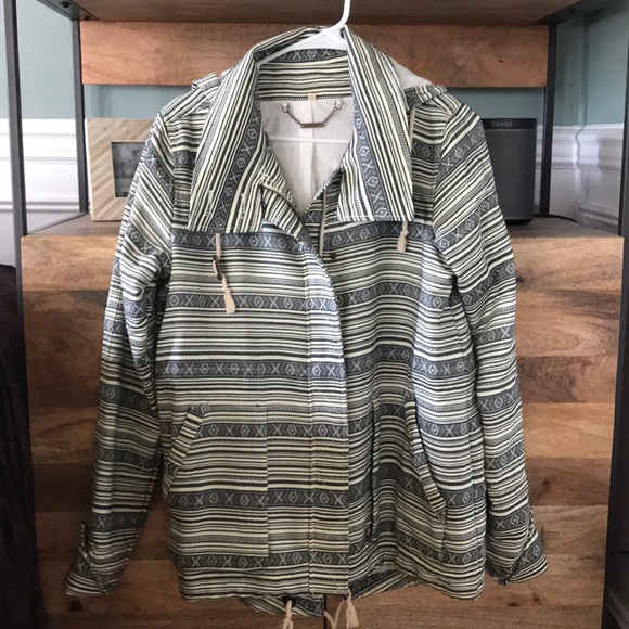 Anthropologie tribal print anorak jacket - Picture 2 of 6